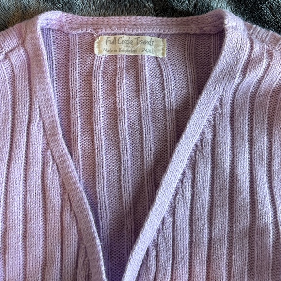 Sexy Y2K Purple Cardigan - Picture 4 of 7